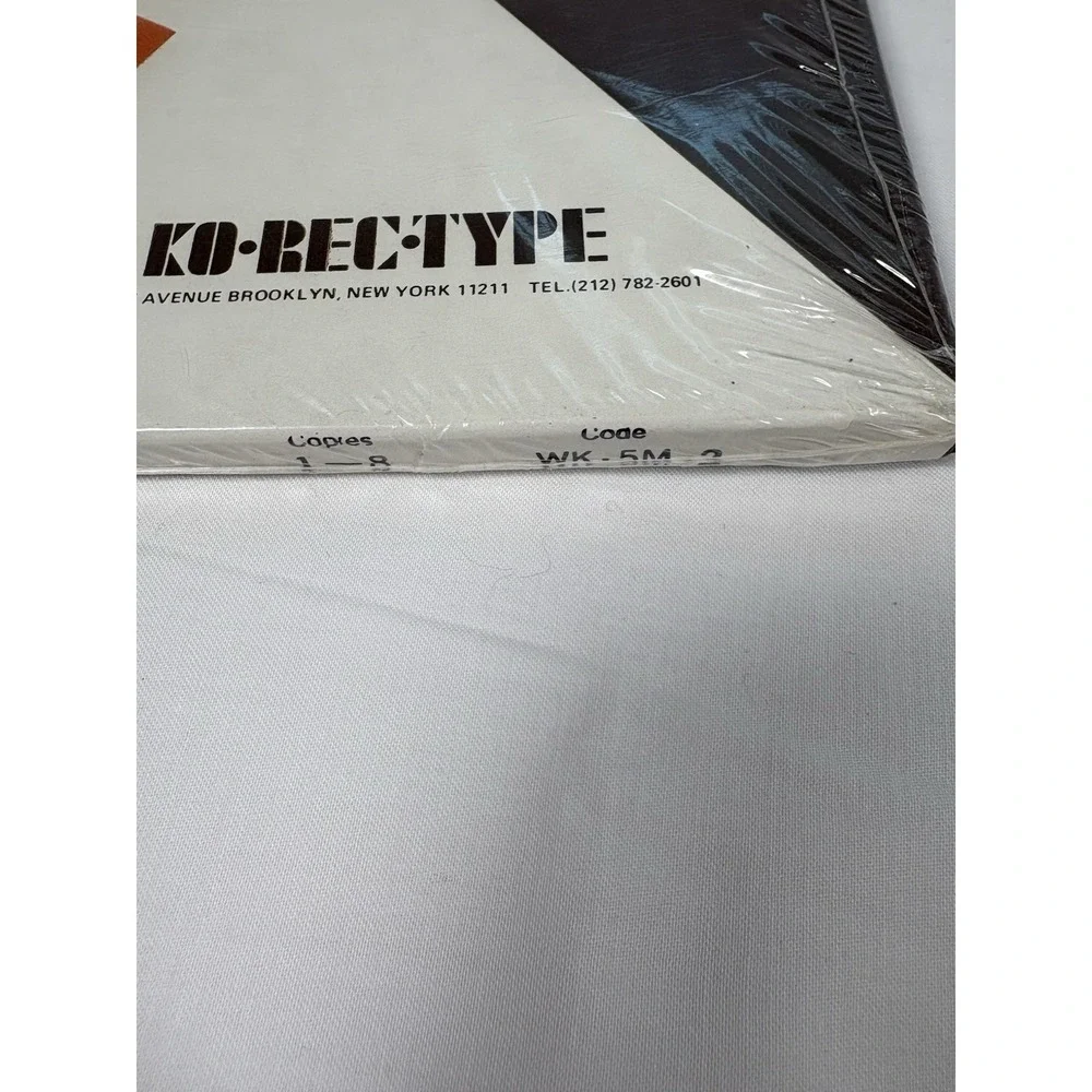 Vintage 1979 Ko-Rec-Type Carbon Paper NOS Sealed Black Medium Finish Allied